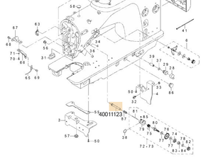 40011123 THREAD RELEASE AUXILIARY PIN
