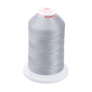 GUNOLD-96061011 POLY 40WT 5,500YDS-STEEL GRAY