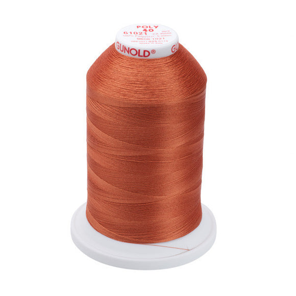 GUNOLD-96061021 POLY 40WT 5,500YDS-MAPLE
