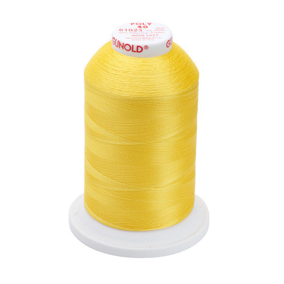 GUNOLD-96061023 POLY 40WT 5,500YDS-YELLOW