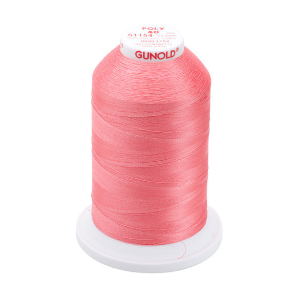 GUNOLD-96061154 POLY 40WT 5,500YDS-CORAL