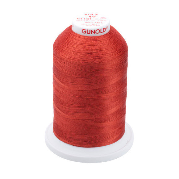 GUNOLD-96061181 POLY 40WT 5,500YDS-RUST