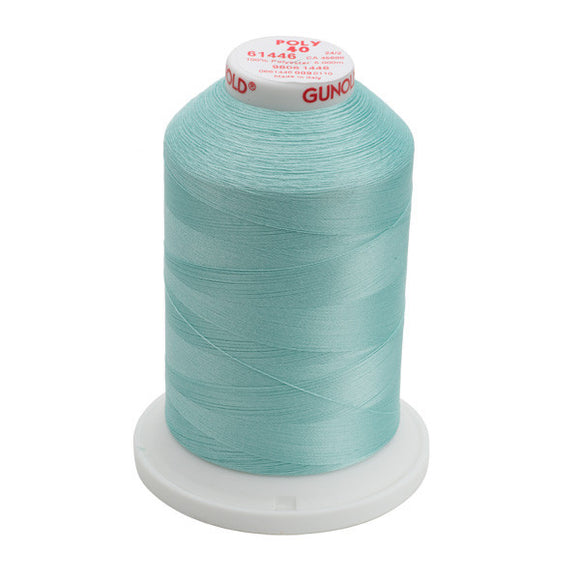 GUNOLD-96061446 POLY 40WT 5,500YDS-PALE CARIBBEAN BLUE