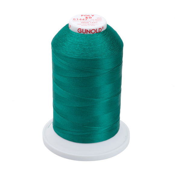 GUNOLD-96061447 POLY 40WT 5,500YDS-KELLY GREEN