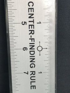 CF-012 Lance 12x1.75 Center Finding Ruler