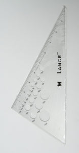 Lance 10" 30/60/90 Template Triangle 