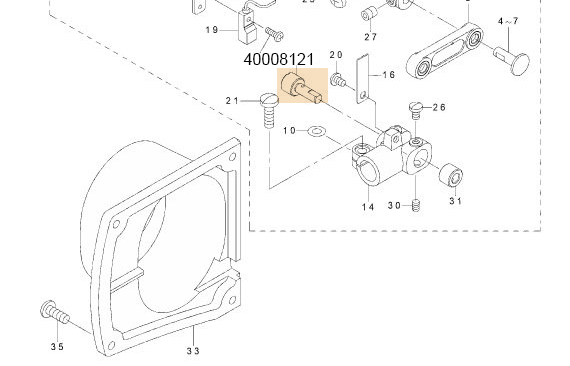 40008121 JUNCTION SHAFT C