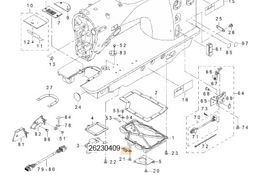 26230409 LUBRICATING OIL WICK STOPPER