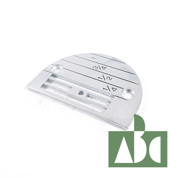 143169LG/W Needle Plate Large Hole - Silver