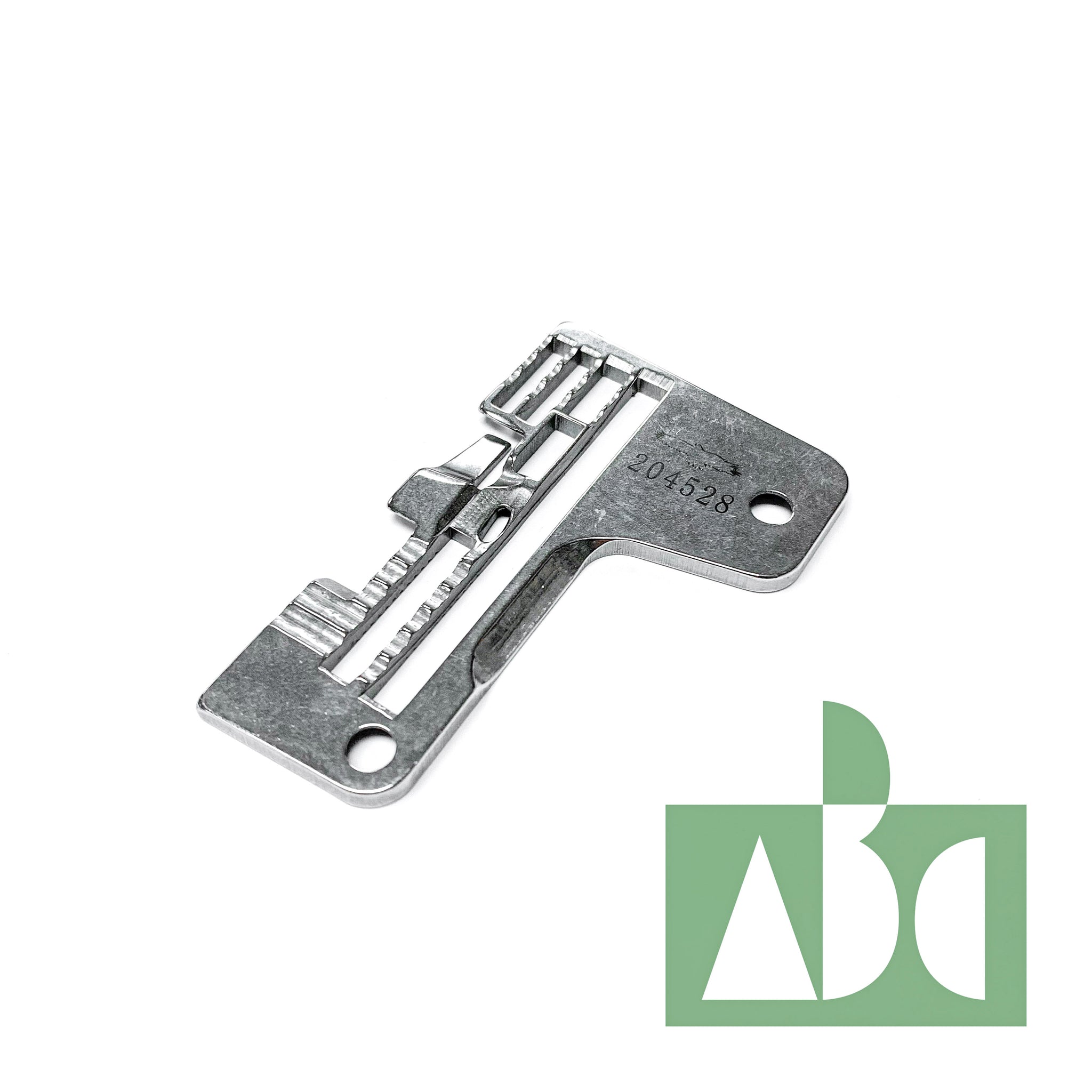 204528-C Needle Plate for Pegasus 5 thread overlock – ABC