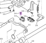 Feed Dog Screw 208 - manual