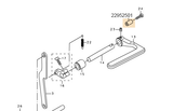 22952501 BACK LEVER STOPPER