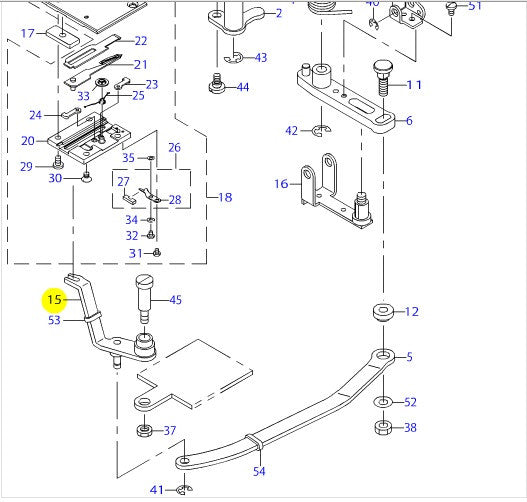 22555551 FORK KNIFE ASM.