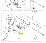 23631807 REVERSE FEED SWITCH SHAFT
