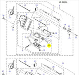 23631807 REVERSE FEED SWITCH SHAFT