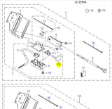 23631807 REVERSE FEED SWITCH SHAFT