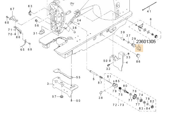 23601305 AIR-DISCHARGING CAP