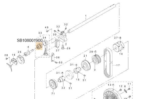 SB108001900 BEARING