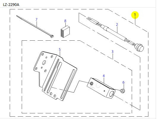 40003582 MANUAL SWITCH BASE COMPL.