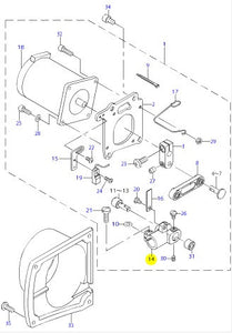 400081180A0 SUPPORT BASE SHAFT CONNECTION