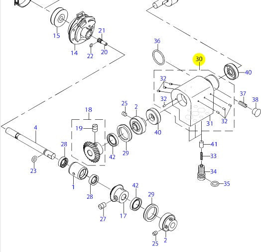 40010261 PUMP METAL ASM.