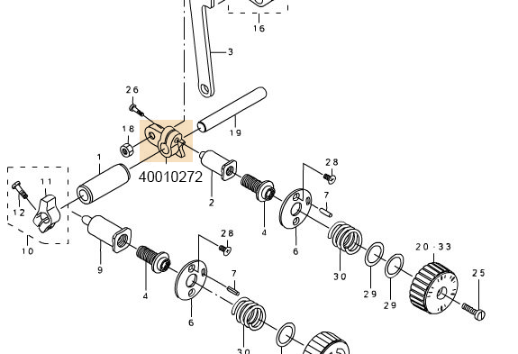 40010272 FEED BLIND CONTROLLER