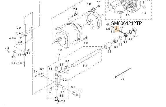 SM8061212TP SCREW M6X12