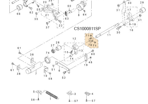 CS1000811SP THRUST COLLAR