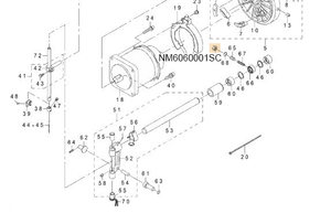 NM6060001SC NUT M6