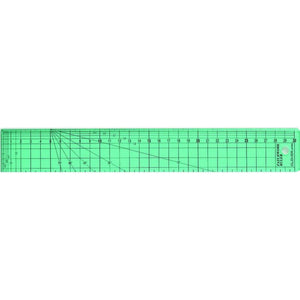 7002--CLO  Clover Mini Patchwork Ruler 12"