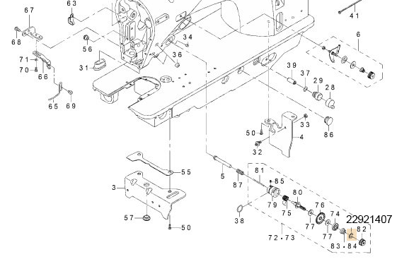 22921407 ROTATION STOPPER