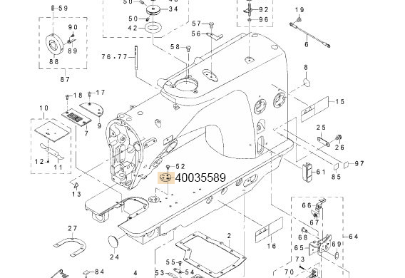 40035589 RULER PLATE