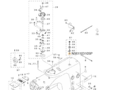 NS6110310SP Nut 11/64-40