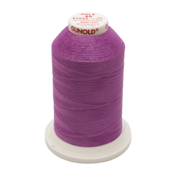 GUNOLD-96061033 POLY 40WT 5,500YDS-DARK ORCHID