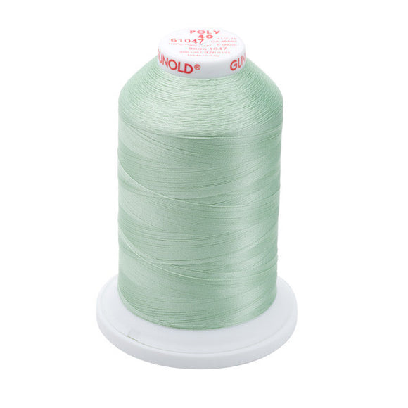 GUNOLD-96061047 POLY 40WT 5,500YDS-MINT GREEN