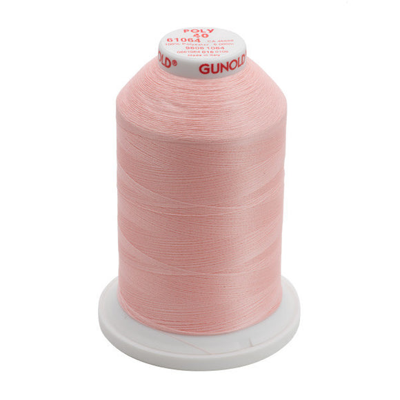 GUNOLD-96061064 POLY 40WT 5,500YDS-PALE PEACH