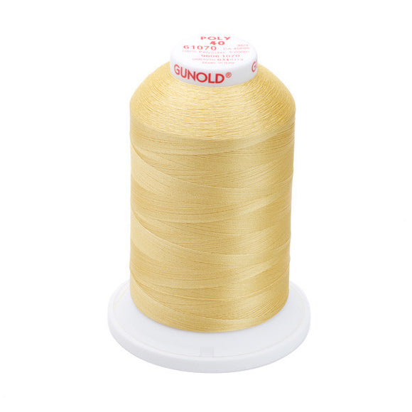 GUNOLD-96061070 POLY 40WT 5,500YDS-GOLD