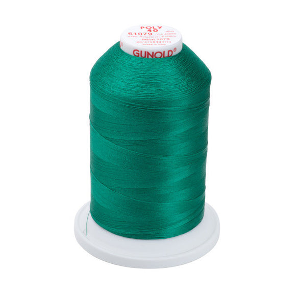 GUNOLD-96061079 POLY 40WT 5,500YDS-EMERALD GREEN