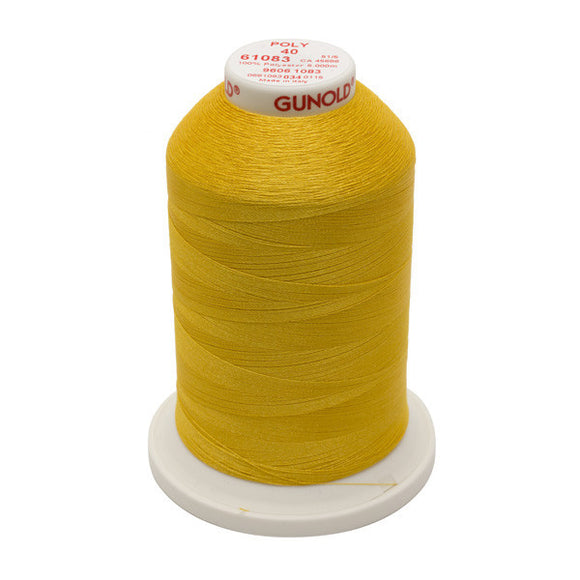 GUNOLD-96061083 POLY 40WT 5,500YDS-SPARK GOLD