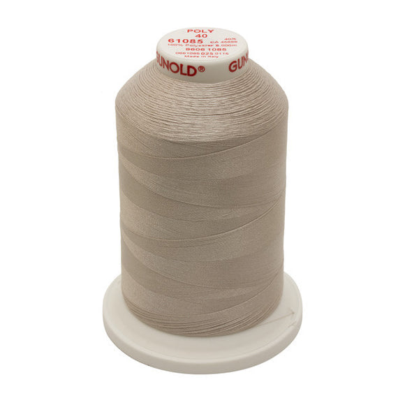 GUNOLD-96061085 POLY 40WT 5,500YDS-SILVER