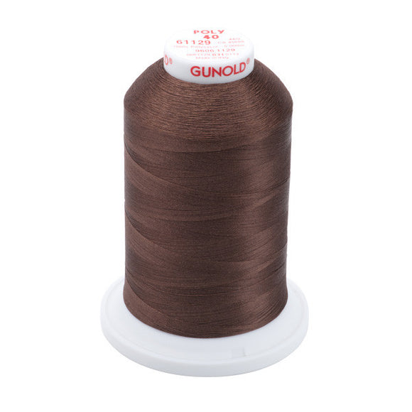 GUNOLD-96061129 POLY 40WT 5,500YDS-BROWN