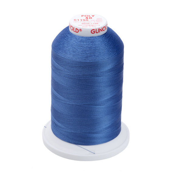GUNOLD-96061198 POLY 40WT 5,500YDS-DUSTY NAVY