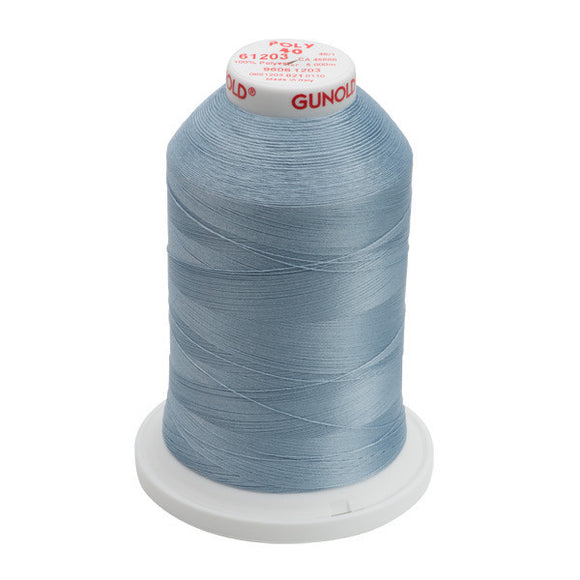 GUNOLD-96061203 POLY 40WT 5,500YDS-LIGHT WEATHERED BLUE