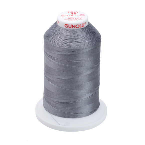 GUNOLD-96061219 POLY 40WT 5,500YDS-GRAY