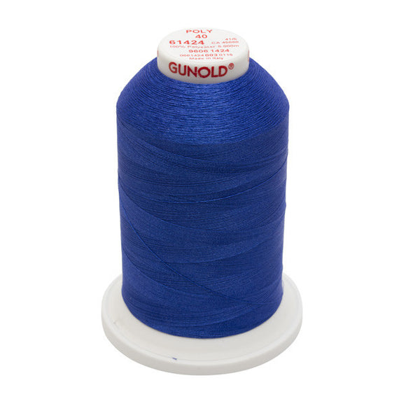 GUNOLD-96061424 POLY 40WT 5,500YDS-AZURE