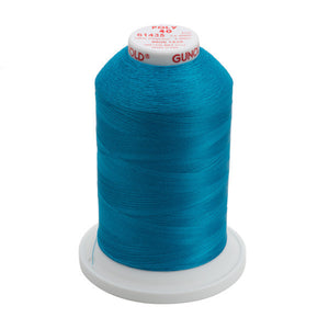 GUNOLD-96061435 POLY 40WT 5,500YDS-CARRIBEAN BLUE