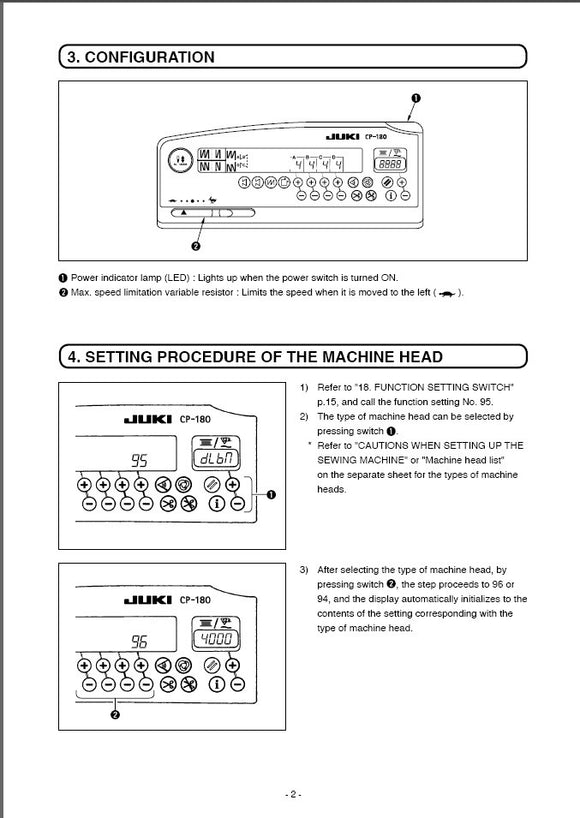 CP-180 Instruction Manual in PDF