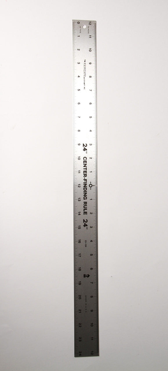 Fairgate - aluminum 24 inch center finding ruler