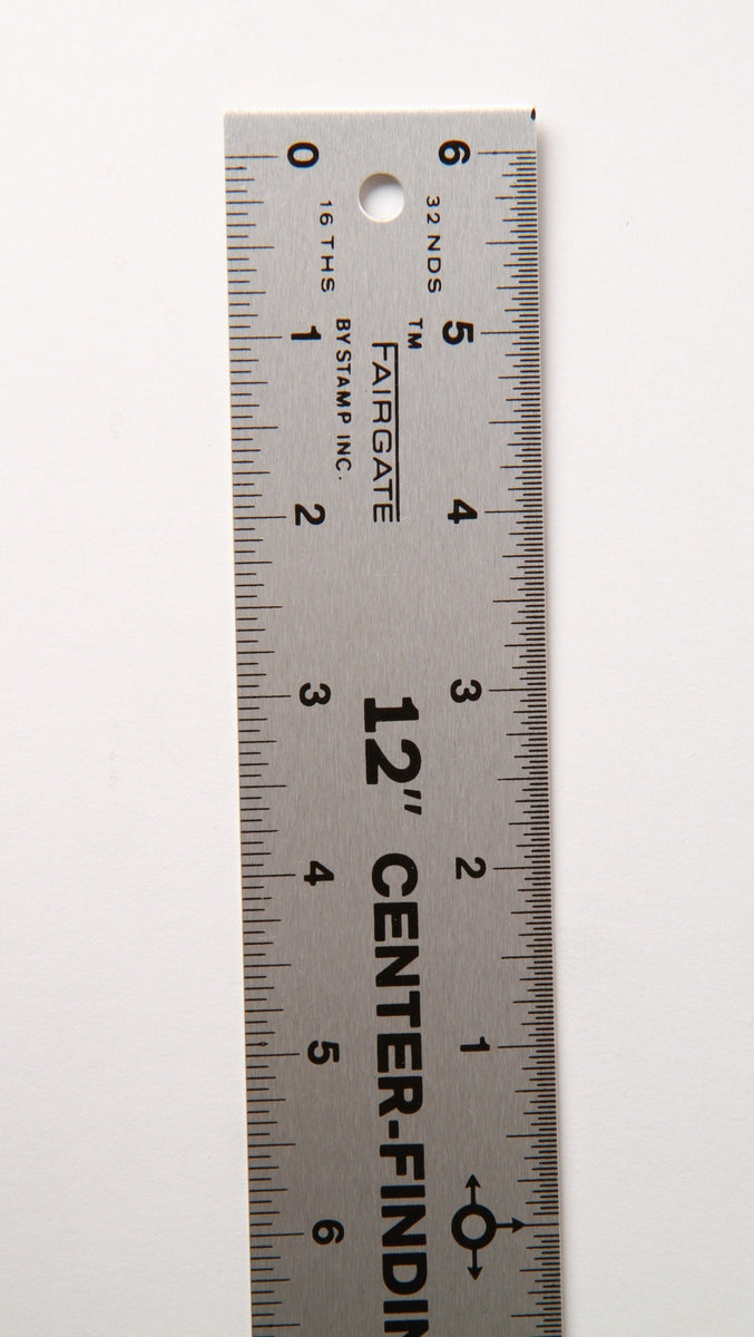 Center Finding Ruler 12