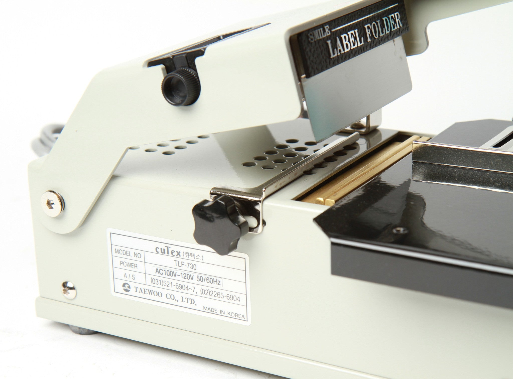 SSM-TLF-730 ネーム折り機 100vネーム折り器片折り式 SSM-TLF-730 ネーム折り機 100vネーム折り器片折り式